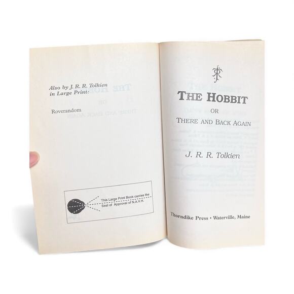 "The Hobbit, or There and Back Again" by J.R.R. Tolkien Hardback Book - Picture 4 of 8